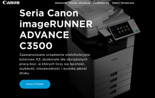 seria Canon imageRUNNER ADVANCE C3500